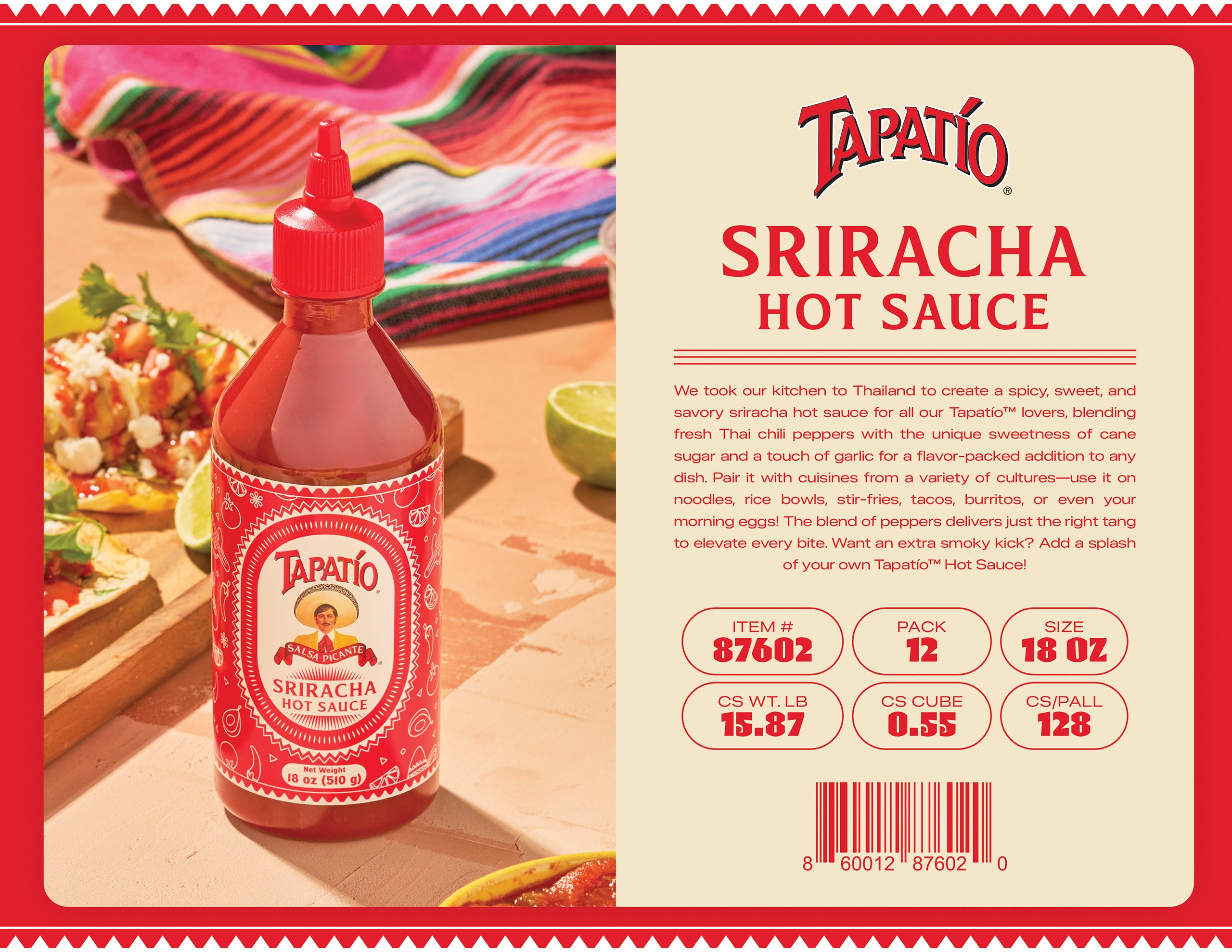 Sriracha Hot Sauce (18 oz)