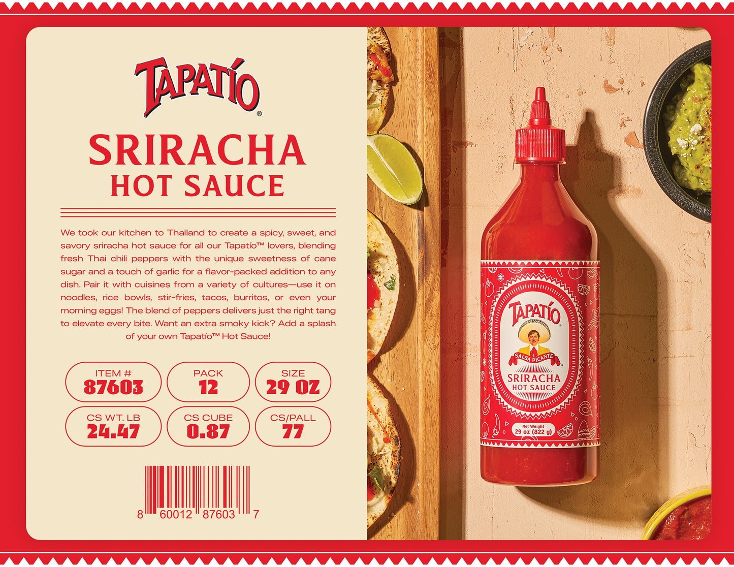 Sriracha Hot Sauce (29 oz)