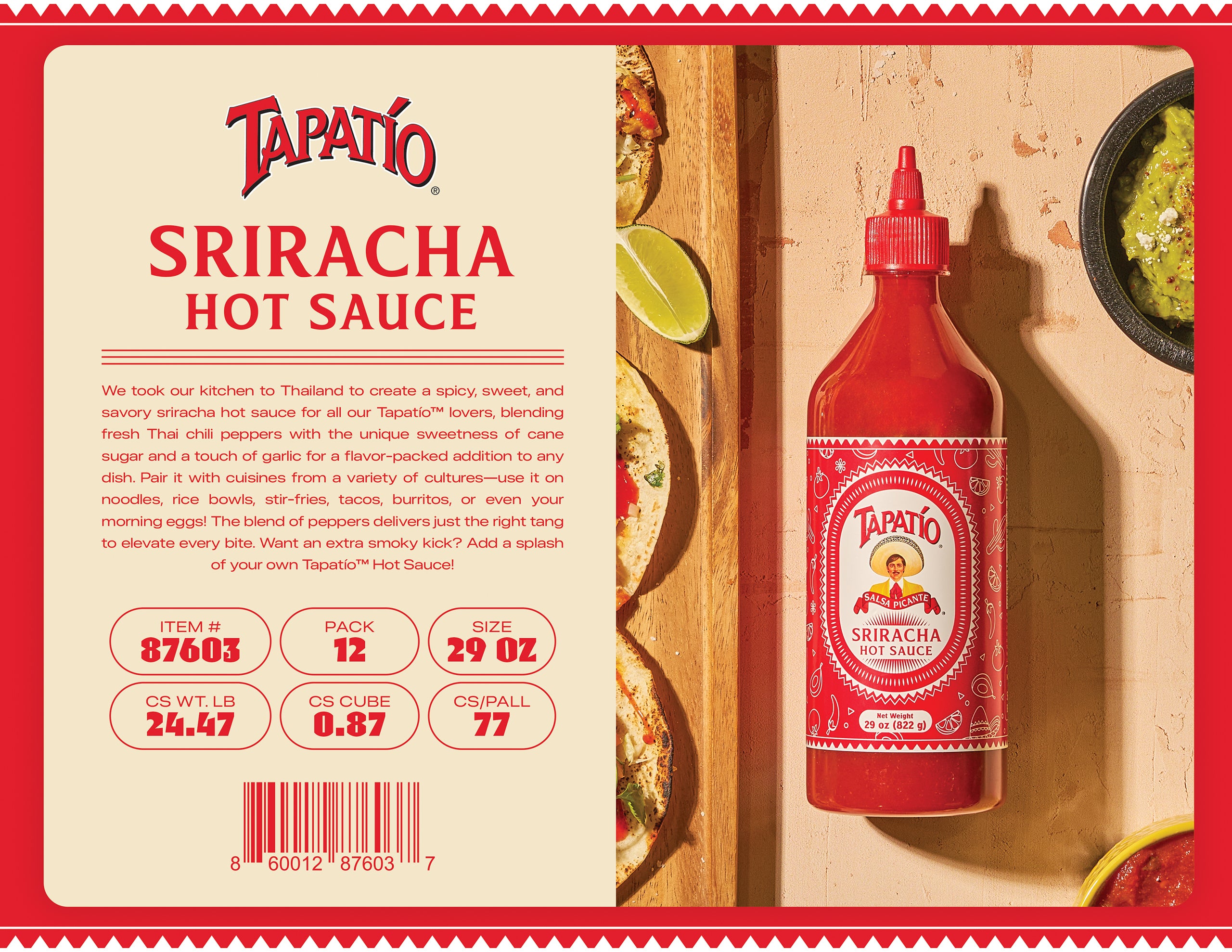 Sriracha Hot Sauce (29 oz)